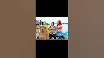 Nàng Tiên Cá dũng cảm ❤️ cùng Capy sang Campuchia ❤️ cứu mẹ bầu. #capybara #capydaden