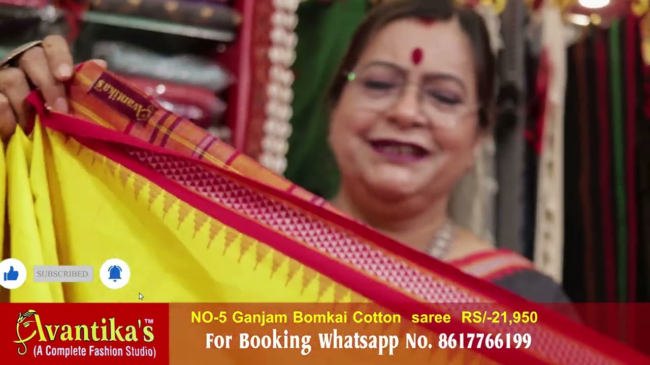 AVANTIKA`S | Ganjam Bomkai Cotton saree