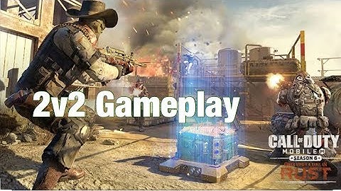 2v2 Gameplay in New Rust map|COD Mobile