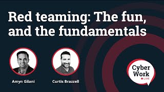 Red teaming: The fun, and the fundamentals | Cyber Work Live screenshot 4