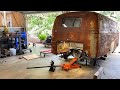 RUSTY'S BACK! VW BUS Restoration Transmission/Axle Installed, Abandoned 40 years Kombi Resurrection