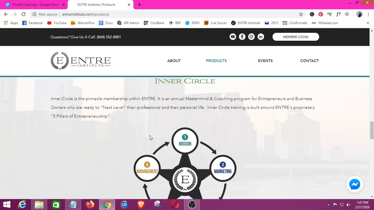 Video : 3 - Entre Institute : Ins and Out - YouTube
