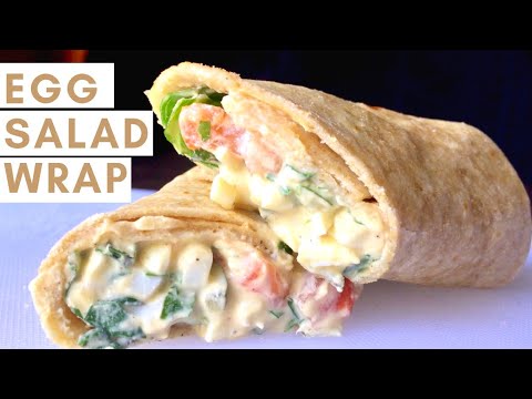 Egg Salad Provencal in Lettuce Wraps