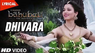 Dhivara Video Song With Lyrics Baahubali Telugu Prabhas Anushka Shetty Rana Tamannaah