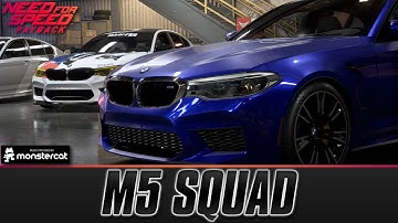 Need For Speed Payback: BMW M5 Garage | CINEMATIC | M5 SQUAD