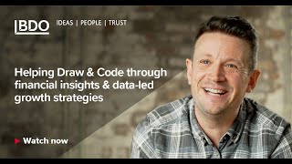 Helping Draw & Code gain confidence through financial insights & data-led growth strategies