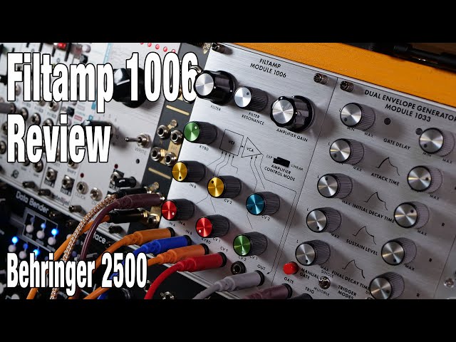 鍵盤楽器 behringer FILTAMP MODULE 1060 Filtamp Module 1006 Review - Behringer 2500 series - YouTube