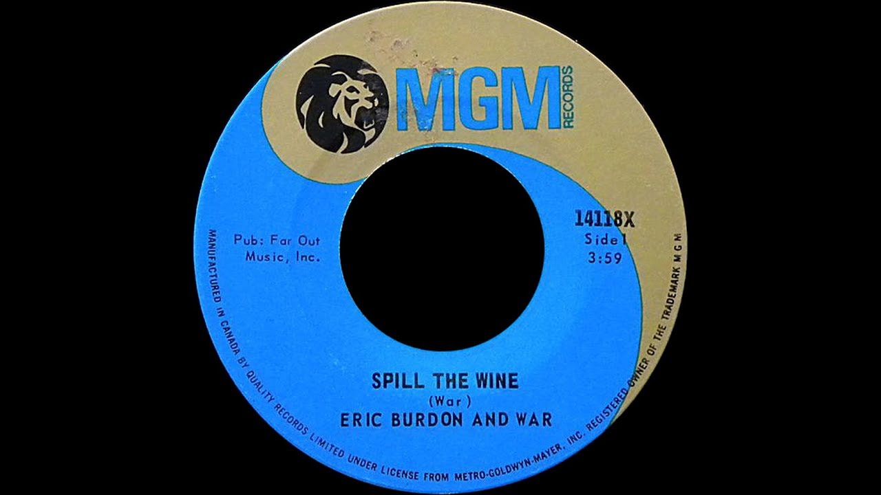 Eric Burdon & War Spill The Wine 1970 Extended Meow Mix YouTube Music