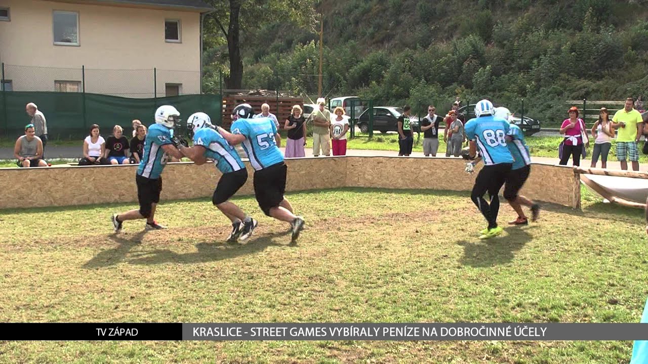 Kraslice: Street games vybíraly peníze na dobročinné účely (TV Západ)