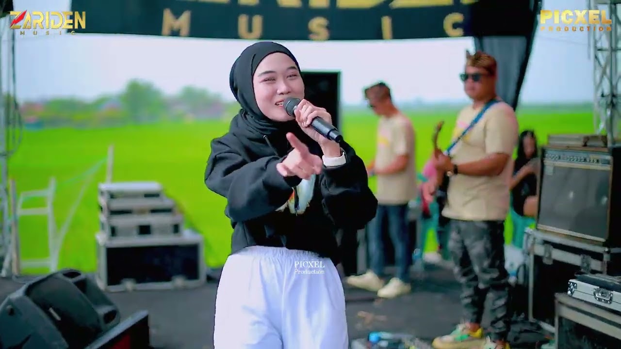 SELENDANG BIRU RIZA PALUPI - ZARIDEN MUSIK HAPPY PARTY POandMBI BERSATU LIVE HARJOWINANGUN DEMAK