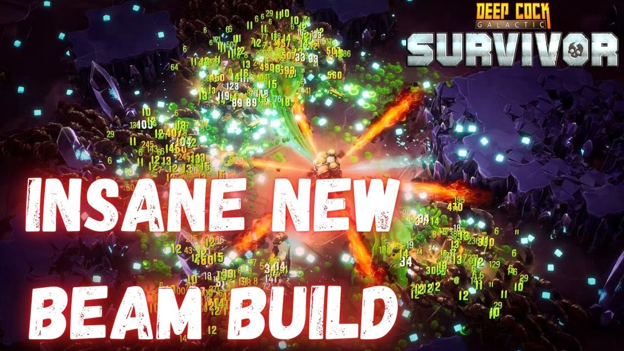 Use this new META BEAM build in Deep Rock Galactic Survivor