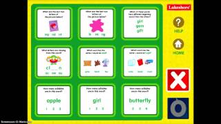 Phonics Tic Tac Toe App Demonstration screenshot 2