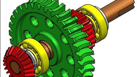 Multistage Gear Reducer | Part 3 | Solidworks Parts & Assembly Modeling