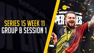 Full GROUP B BEGINS💪🎯 | Live Darts |  SERIES 15 WEEK 11 | Group B Session 1 Guide
