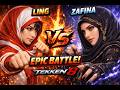 Can Zafina Defeat My Teacher’s Ling? FT5 Battle! TEKKEN 8