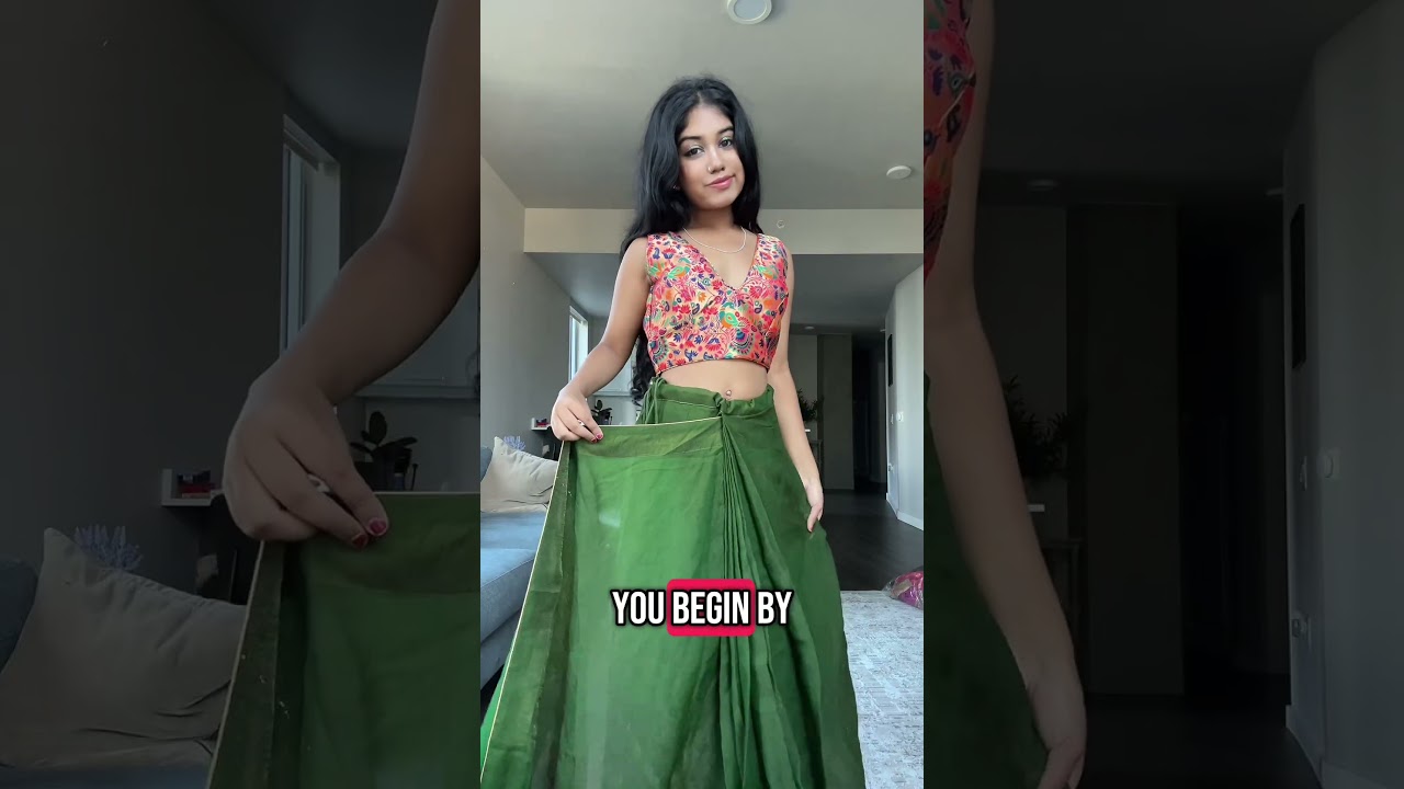 Drape your Saree in 30 Seconds | RAAS Pre-Pleated Saree