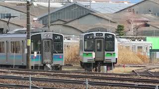 E127系モトA8編成検査入場　長野総合車両センター