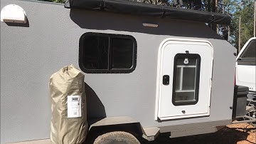 Yescom Awning with ARB Deluxe Screen Room Setup