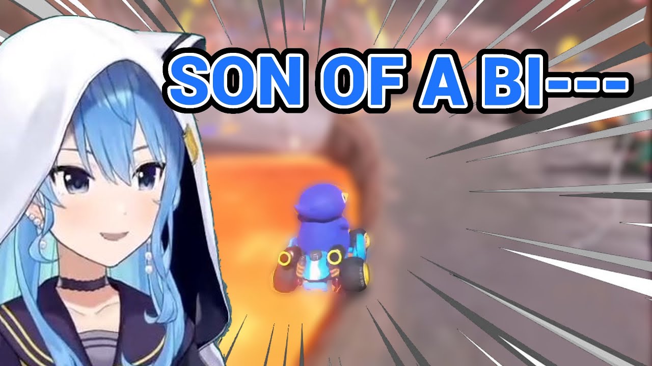 Suisei Snapped While Playing Mario Kart World!!!