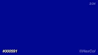 What does #000591 - Vivid Frosty Plum Copper look like | Color Code Preview Update