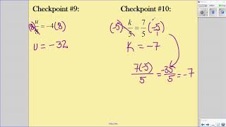 Algebra 1   Unit 2   Lesson 1   One step Equations   SmartNotes   Video Lesson