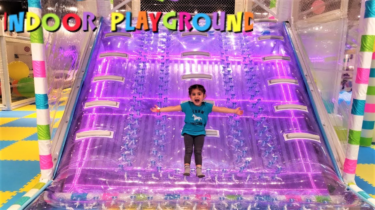 Indoor Playground family fun games and play area for kids!! - YouTube