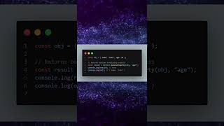 3 ways to delete object property in javascript #shorts #javascript #hints