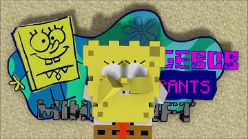SpongeBob Theme Song in Minecraft REMAKE (R.I.P Stephen Hillenburg)