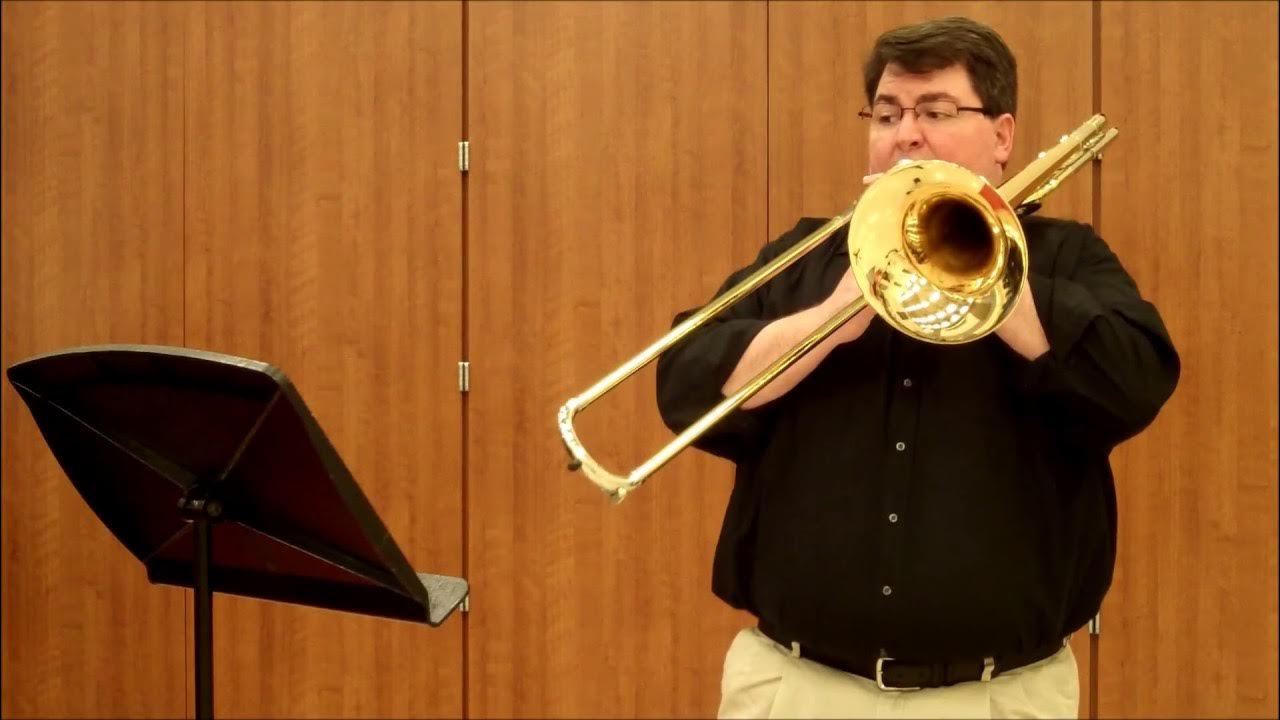 OMEA AllState Etude Trombone/Euphonium/Baritone. Voxman p. 35 YouTube