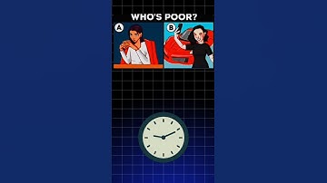 Who Is Poor?🧠