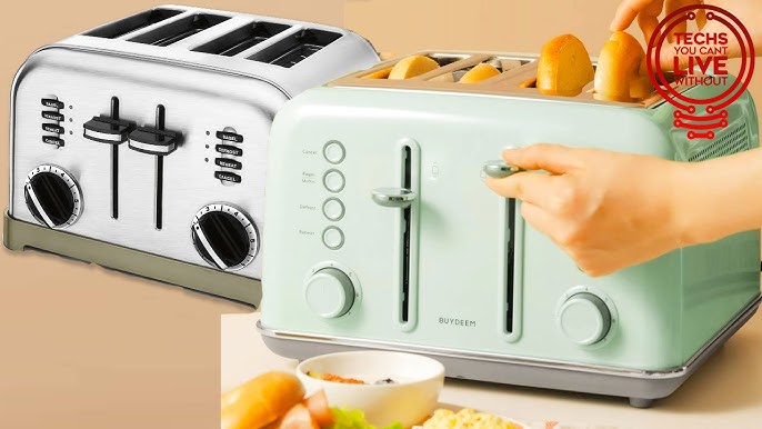 BUYDEEM 4 Slice Toaster: World's Cutest Toaster With Every Feature You  Could Want In A Toaster 