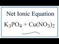 Net Ionic Equations and Spectator Ions