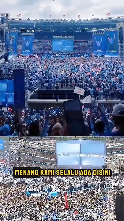 Ku Yakin Kau Bisa (Menang) | Kampanye Akbar Prabowo Gibran ✌️ di GBK (10/02/2024)