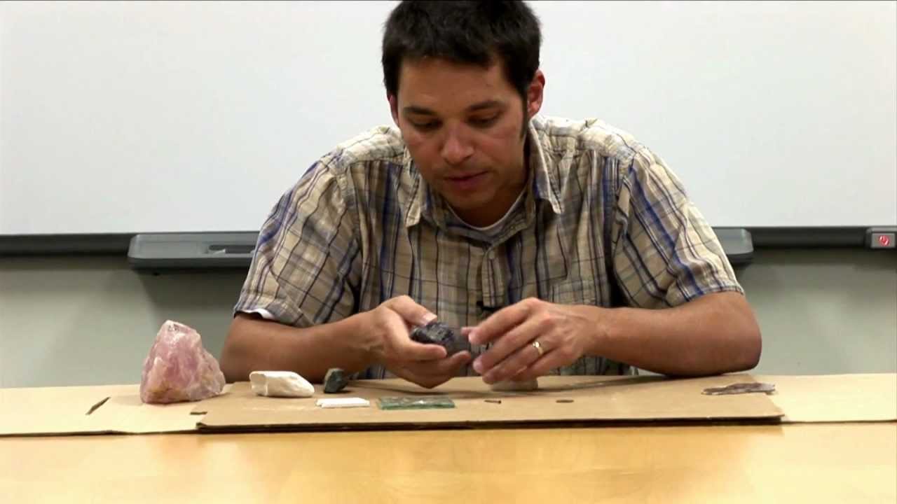 Mineral Samples Hardness - YouTube