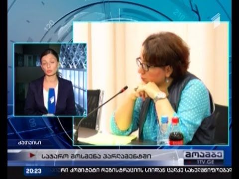 საკანონმდებლო ორგანოში GMG-ის საწინააღმდეგო საჩივრების ავტორებს უსმენენ