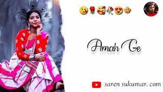 New Santali White Screen Lyrics Status Video 2023 Antali Lyrics Status Video . Com
