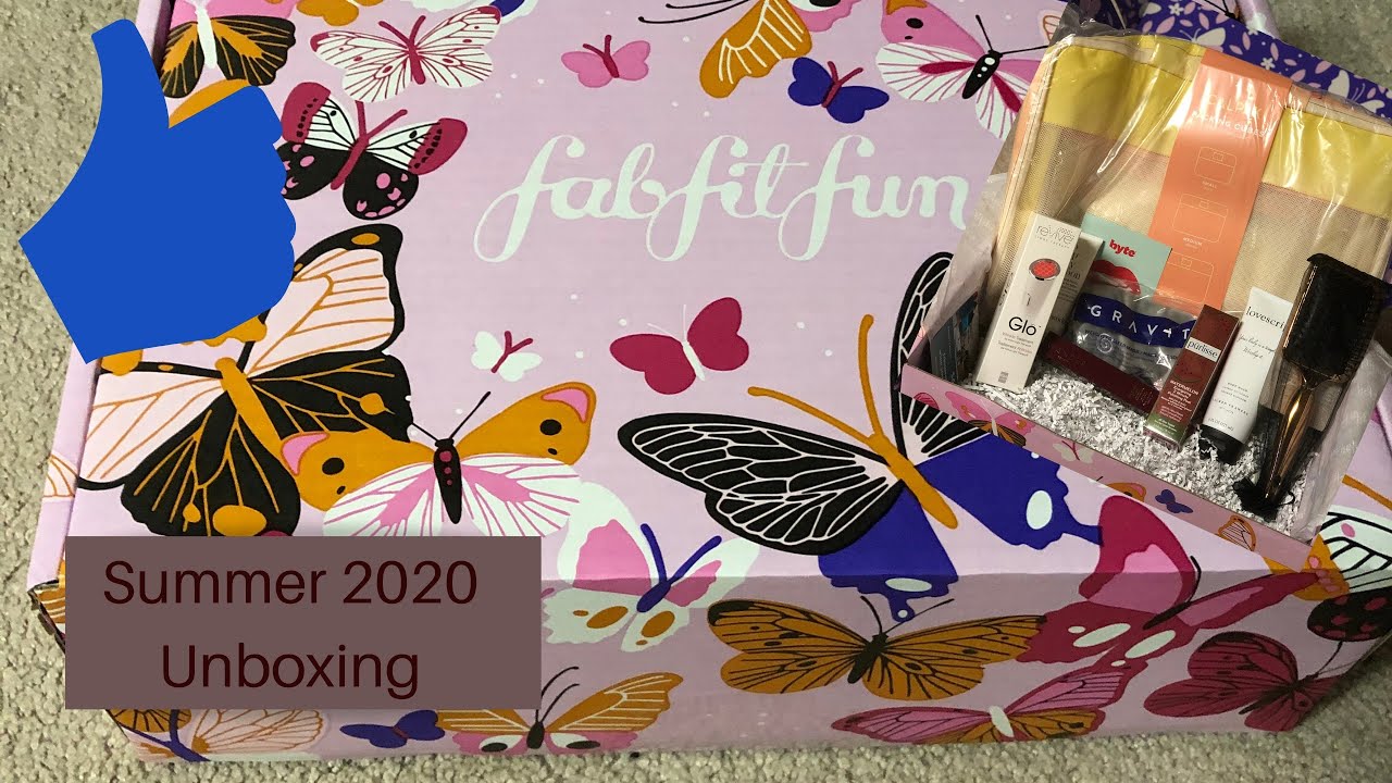 FabFitFun Fun Spring 2020 Unboxing - YouTube
