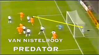 Van Nistelrooy predator in the box