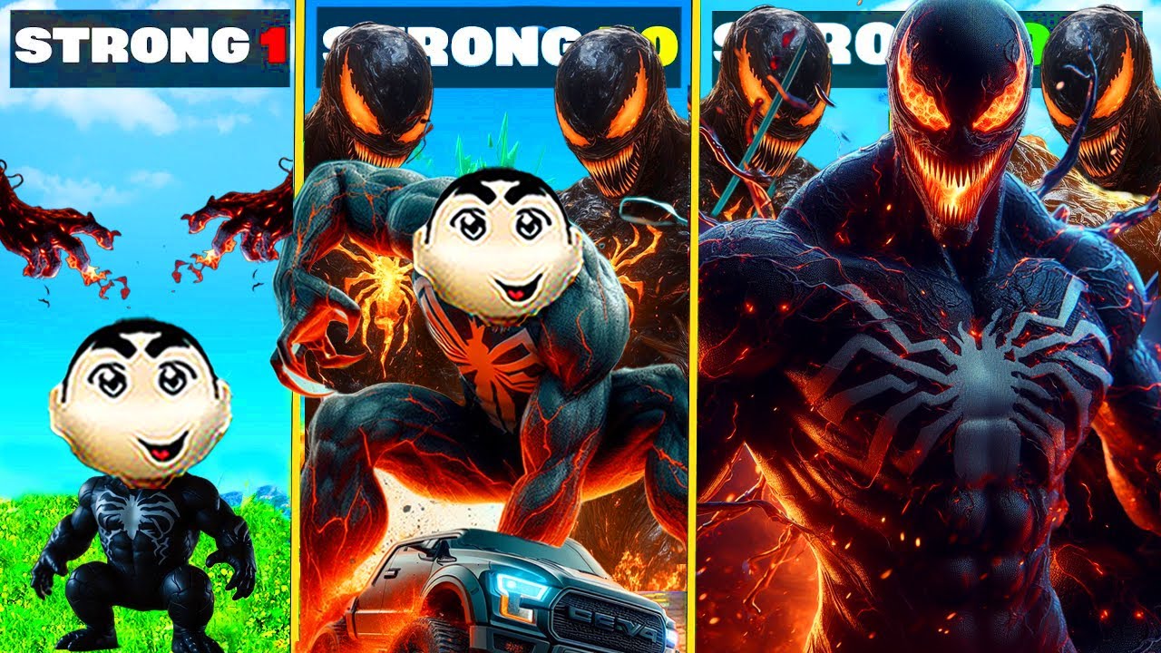 Franklin& ShinChan⚡Controlling Lava Venom Part-2 Suit Upgrade 🔥😱In GTA 5 Telugu