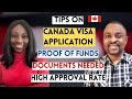 Tips on how to apply for canada study permit  proof of funds canada immigration  with seyi obasi