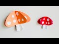 Easy DIY | How to make a simple paper mushroom for young kids