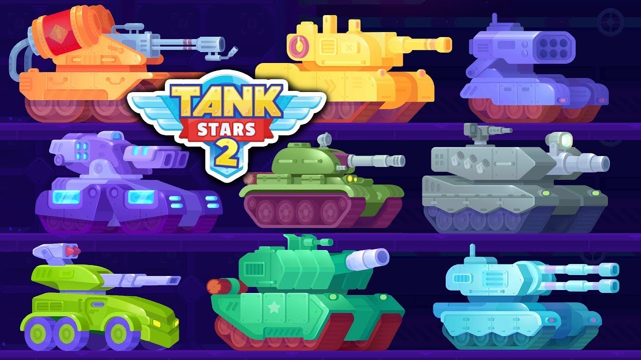 Tank Stars 2 All Tanks Gameplay ALL Max Level