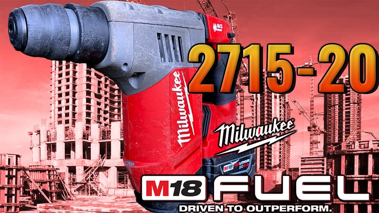 Martillo Perforador Milwaukee M18 2715-20 SDS Plus Tope de gama Mantenimiento preventivo