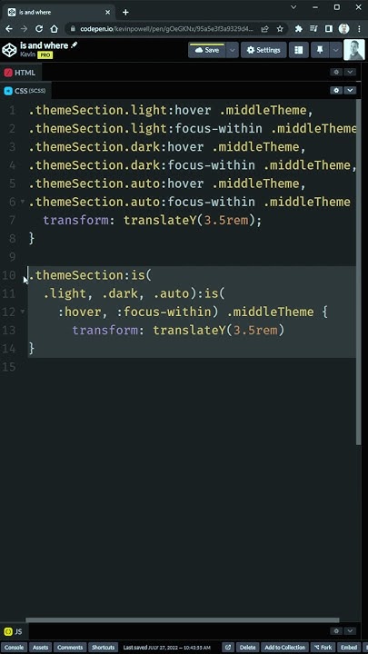 Simplify your CSS selectors