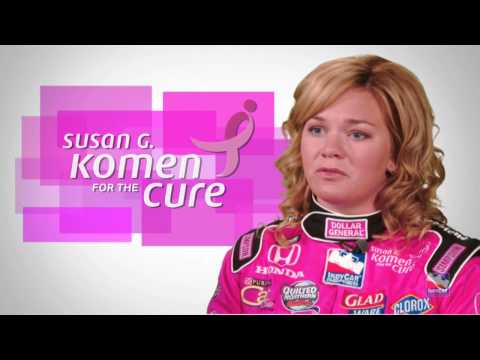 Sarah Fisher & Susan G. Komen