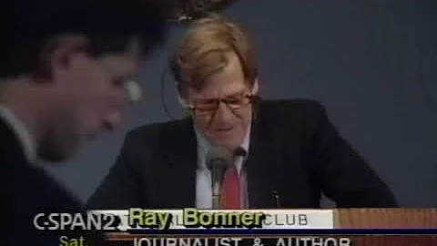 Raymond Bonner: El Mozote and Reporting during the...