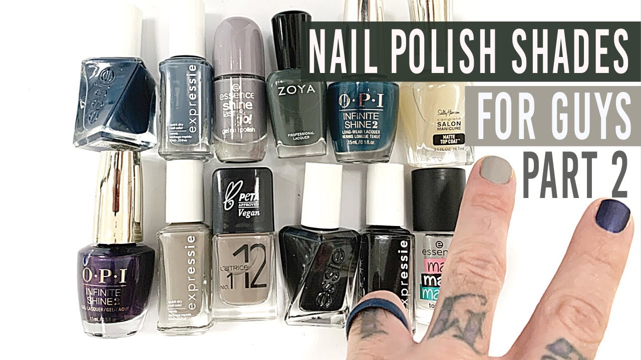 2. "10 Gender-Neutral Nail Polish Colors for Guys" - wide 6