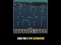 How To Get Tape Saturation in Logic Pro X | Mixing Tips | #shorts #music #musicproducer