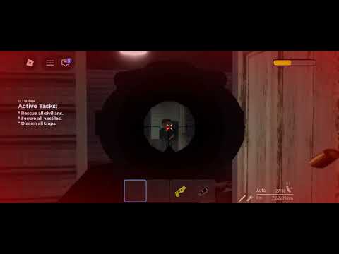 [Roblox]Tactical: Swat Simulator | Woodland Silence | Hardcore | Solo