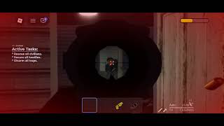 [Roblox]Tactical: Swat Simulator | Woodland Silence | Hardcore | Solo screenshot 4